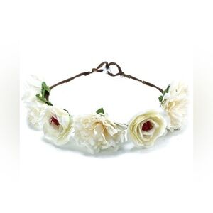 Cream Flower Crown